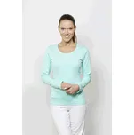 Triko dámské 041 dlouhý rukáv BA výstřih U 210g/m2