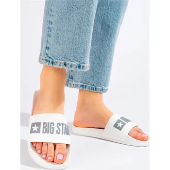 Dámské pantofle Dámské bílé pantofle Big Star FF274A199101W Velikost: 37