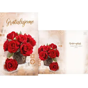 UNIPAP přání srdečné M11-539 T PRANI_T_2241 549655