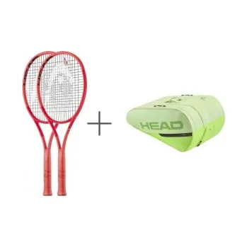 Tenisová raketa 2x Head RADICAL TEAM 2025 + 1x Bag TOUR RACQUET BAG XL L1