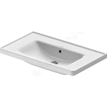 Umyvadlo Duravit D-Neo Umyvadlo 80x48 cm, bez otvoru pro baterii, bílá, 2367800060