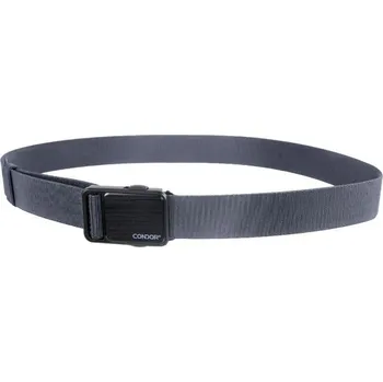 Módní doplněk CONDOR OUTDOOR Opasek EDC elastický ŠEDÝ ŠEDÁ - GREY S-M
