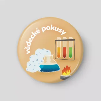 Magnetická kreslící tabulka Vědecké pokusy - plánovací magnetka