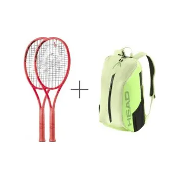 Tenisová raketa 2x Head JR. 2025 + 1x Bag TOUR BACKPACK 25L L2