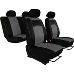 Autopotahy Volkswagen VW T5, 3 místa, kožené TUNING, šedé