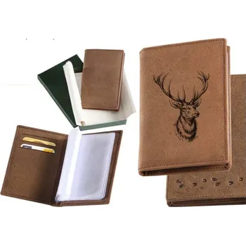 Obal na doklad Pouzdro na myslivecké doklady - jelení hlava