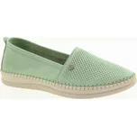 LOOKE Dámské kožené mintové baleríny L1163-20-245 Velikost 41