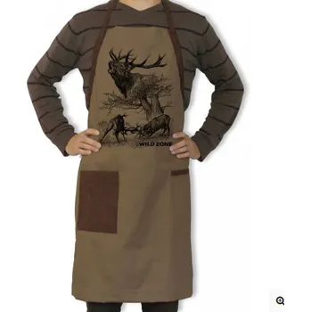 Kuchyňská zástěra Wildzone Myslivecká zástěra - různé motivy Vzory: 1
