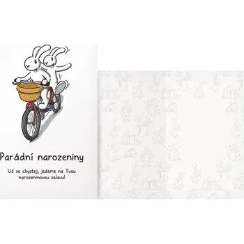 UNIPAP přání dětské M33-125 H Bob a Bobek PRANI_H_640 549505