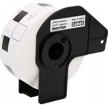 Samolepící etiketa Etikety samolepky pro Brother QL 23x23 mm DK-11221