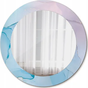 Zrcadlo Moderní Zrcadlo v mramorovém stylu, 60 cm