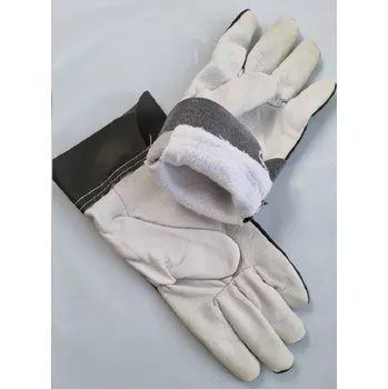 Pracovní rukavice Rukavice dámské kombinované FIM lícovka s textilem + podšívka + manžeta 1995/230