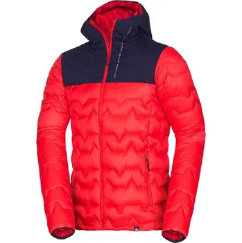 Bunda WOODROW BU-5132OR redblue pánská hybridní zateplená NORTHFINDER XL redblue