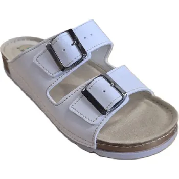 Pánské pantofle Pantofle SANTÉ N/211/1/10/SP dámské bílé 41 bílé