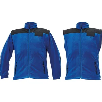 Bunda RANDWIK fleecová 100 % polyester royal modrá royal modrá - M