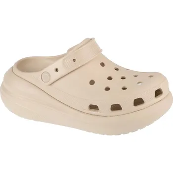 Dámská obuv Béžové nazouváky na platformě Crocs Classic Crush Clog 207521-2Y2 Velikost: 39/40