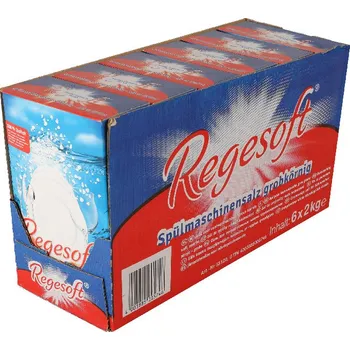 Změkčovač vody Regesoft sůl do myčky nádobí 6x2kg 16 kartonů s dopravou