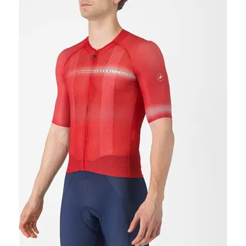 Cyklistické oblečení Castelli dres Climber's A/C L červená - 10 % pro přihlášené BFEXTRA10