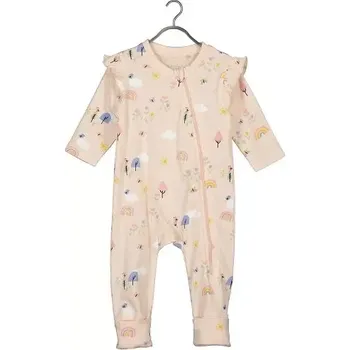 Dupačky Dívčí bavlněný overal Flower Garden Blue Seven 432112