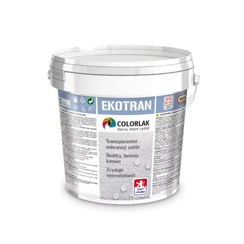 Fasádní barva EKOTRAN - speciální fasádní barva 1kg (hladký transparentní ochranný nátěr)