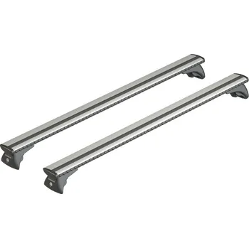 Střešní nosiče NORDRIVE SILENZIO L (128cm) na integrované podélníky
