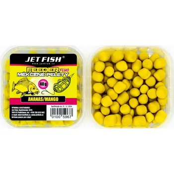 Návnadová pasta a těsto Fluo měkčené pelety Jet Fish 40g - Česnek