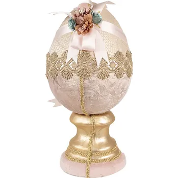 Velikonoční dekorace Clayre & Eef - Dekorativní velikonoční vajíčko 65921