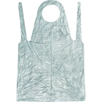 Pracovní zástěra Zástěra jednorázová PD-APRONE PE 100 ks PE 73 x 140 cm bílá