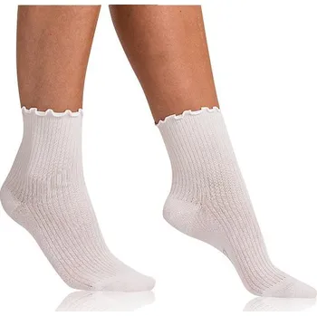 Dámská móda Bellinda FANCY MODAL SOCKS - Dámské ponožky - BE495923 bílá 35 - 38