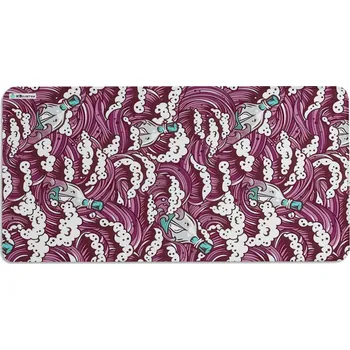 Podložka pod myš VELKÁ PODLOŽKA POD MYŠ MYŠ 120 x 60 cm XXXL KBcustom na psací stůl Sea 16