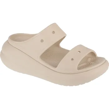 Dámská obuv Béžové nazouváky na platformě Crocs Classic Crush Sandal 207670-2Y2 Velikost: 39/40