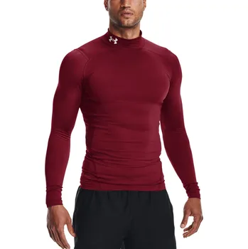 Pánské tričko Triko s dlouhým rukávem Under UA CG Armour Comp Mock 1366072-625 Velikost S