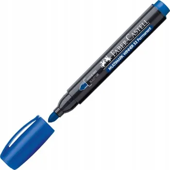 PERMANENTNÍ POPISOVAČ Faber-Castell kulatý modrý PROFESIONÁLNÍ FIX