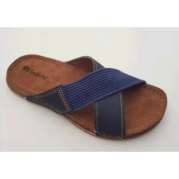 Pánské pantofle Pantofle INBLU GG 14-004 pánské modré POSLEDNÍ VEL 44