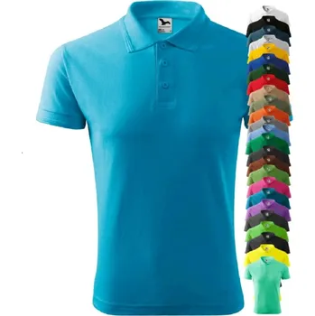 Pánské tričko Polokošile Malfini 203 pánská krátký rukáv 3XL-5XL pique polo 65% Ba 35%PES