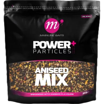 Nástraha Mainline Ochucený Partikl Power+ Aniseed Mix 2 kg