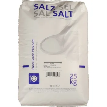 Změkčovač vody K+S vakuová jedlá sůl nejodidovaná 0,6 – 0,13 mm, JEMNÁ, NaCl 99,9% 500 kg s dopravou na území Moravy