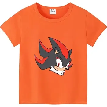 Dívčí tričko Dětské tričko Sonic (barevné), různé potisky Barva: oranžová 2, Velikost: 160