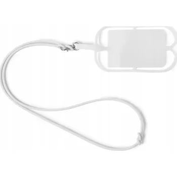 Šňůrka na telefon plast černá