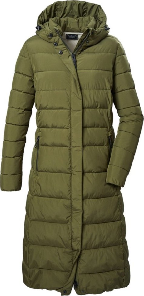 Kabát GW 19 KILLTEC dámský olivově zelený 42 olivově zelený