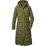 Kabát GW 19 KILLTEC dámský olivově zelený 42 olivově zelený