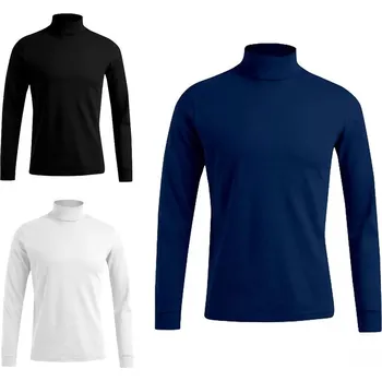 Pánské tričko Triko pánské dlouhý rukáv s rolákem 100% bavlna PROMODORO