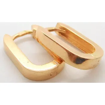 Náušnice Klenoty Budín Dívčí zlaté náušnice z růžového zlata podkovy 585/1,49gr 03137 (Klenoty Budín Dívčí zlaté náušnice z růžového zlata podkovy 585/1,49gr 03137)