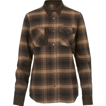 Dámská košile Značka Härkila HÄRKILA Aivak L/S dámská košile Barva: burgundy, Velikost oblečení HA: XL