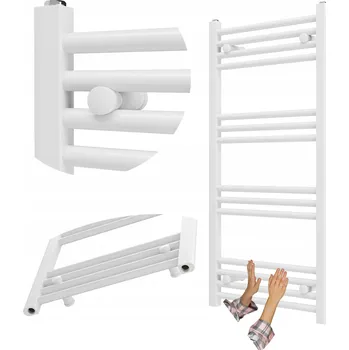 Radiátor Koupelnový radiátor na vodu Granitan 385 W 500 x 1000 mm bílý
