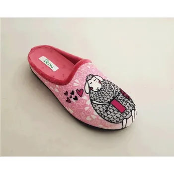 Pánské pantofle Bačkory PEON NS/4324-115 dámské s ovečkou