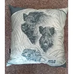 Myslivecký polštář zelený Wildzone divočáci