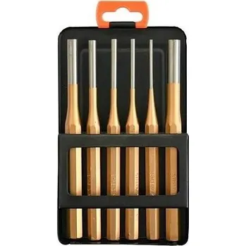 Sekáč Sada kuželových průbojníků s dulčíkem v plastovém stojanu 6-dílná Rennsteig 9R424120