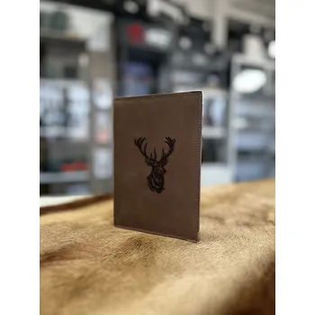 Obal na doklad Pouzdro na doklady velké - hlava jelen