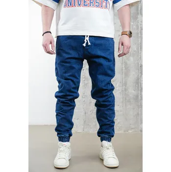 Pánské džíny 2Y Premium Modré jogger fit džíny Horizon Velikost: 31